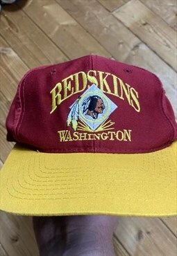 Vintage Washington redskins burgundy cap 