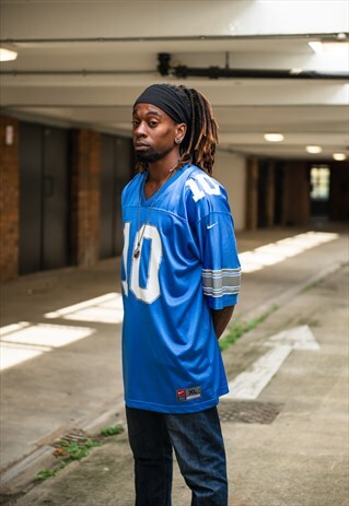 CHARLIE BATCH DETROIT LIONS NFL AMERICAN FOOTBALL JERSEY