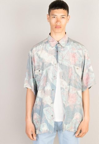 VINTAGE PATTERN SHIRT PTS390