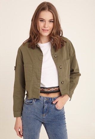 SHORT ARMY PARKA