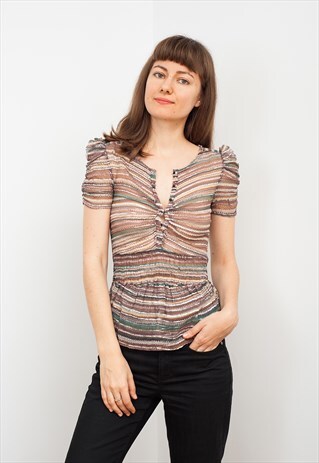 ISABEL MARANT SILK CREP TOP