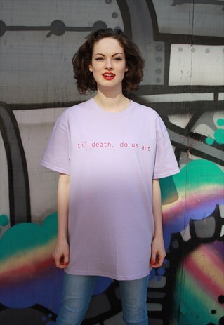 TIL DEATH DO US ART T-SHIRT