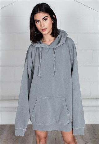 COSMIC SAINT GREY OVERSIZED HOODIE