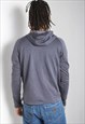 VINTAGE THE NORTH FACE ZIP UP HOODIE GREY