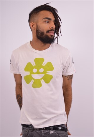 VINTAGE LEVI'S T-SHIRT TOP WHITE