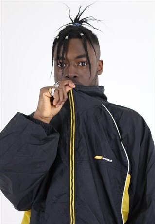VINTAGE REEBOK SPORTS TRACKSUIT TOP WINDBREAKER JACKET