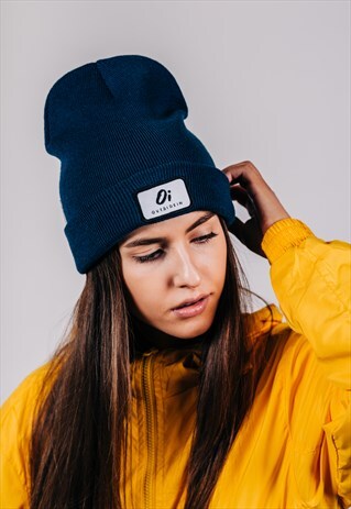 OUTSIDEIN DARK BLUE BEANIE