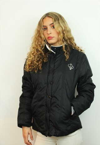 BABY PHAT BLACK PUFFA/COAT, MEDIUM