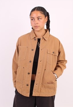 Women's Vintage Timberland Beige Workwear Jacket