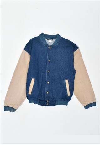 VINTAGE 90'S BOMBER JACKET BLUE