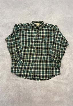 Woolrich Shirt Long Sleeve Checked Patterned Button Up Shirt