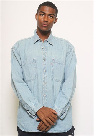 VINTAGE LEVIS HEAVY DENIM SHIRT