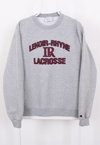 CHAMPION JUMPER / SWEATSHIRT IN GREY COLOUR, VINTAGE.