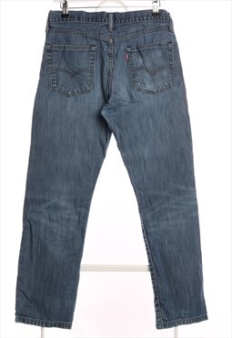 Vintage 90's Levi's Jeans Denim Light Wash Straight Slim Blu