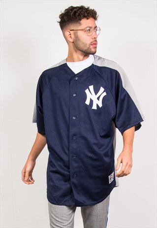 VINTAGE NEW YORK YANKEES BASEBALL JERSEY SHIRT