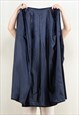 VINTAGE 80S BLUE EVENING COAT