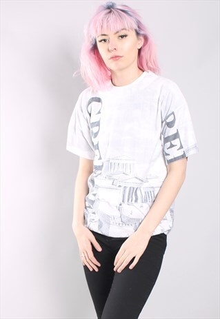 VINTAGE GREECE TOURIST GRAPHIC T-SHIRT