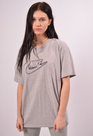VINTAGE NIKE T-SHIRT TOP GREY