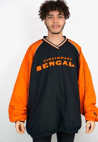 VINTAGE 90'S NFL PULLOVER JACKET