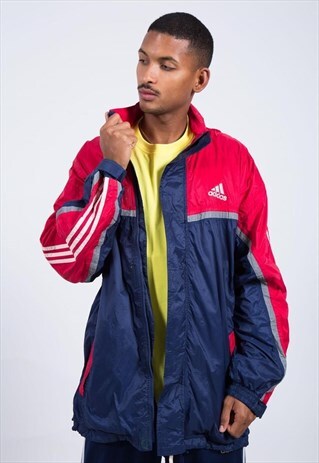 VINTAGE 90S ADIDAS RAINCOAT / S2360