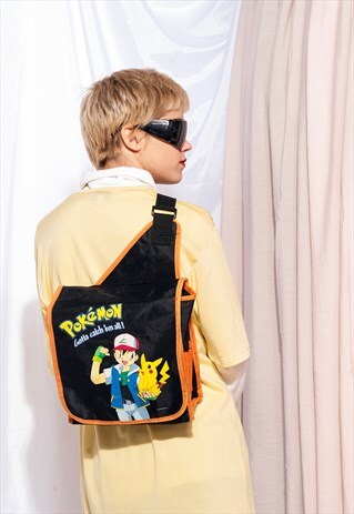 POKEMON RUCKSACK 90S VINTAGE PIKACHU BACKPACK