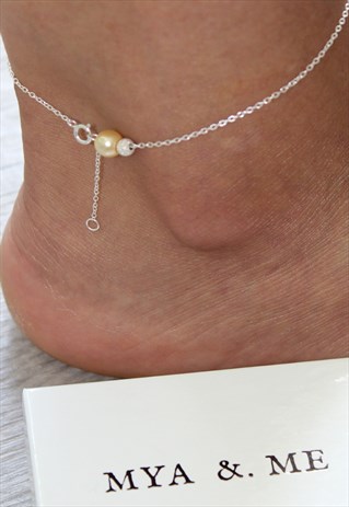 Ari Anklet 925 Sterling Silver in Gold