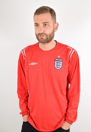 UMBRO JERSEY ENGLAND 2004-2006 SIZE L (1567)