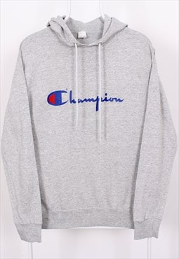 Champion Hoodie / Jumper in Grey colour, Vintage.