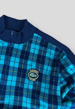 Lacoste Q-Zip Pullover Sweatshirt Vintage Y2K 