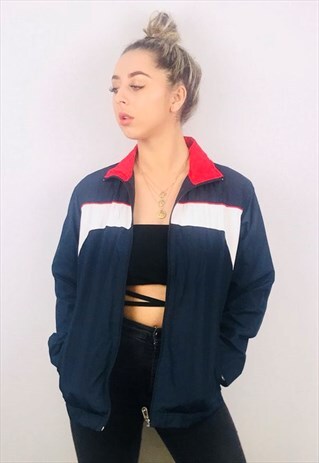 VINTAGE OVERSIZED NYLON JACKET