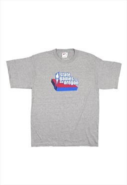 2003 State Games of Oregon Grey Nike T-Shirt