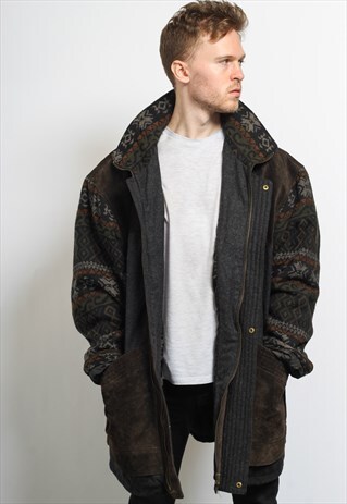 VINTAGE AZTEC INCA JACKET