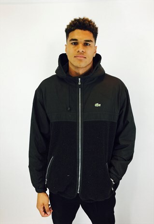 LACOSTE HOODED COAT