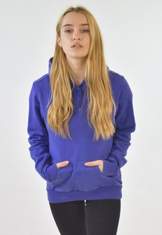 VINTAGE 90S BLUE NIKE HOODIE