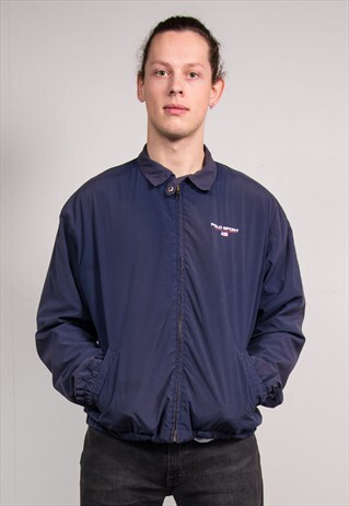 90'S VINTAGE RALPH LAUREN POLO SPORT BOMBER JACKET