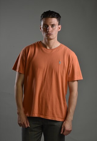 1990S POLO RALPH LAUREN CREWNECK COTTON POCKET TEE