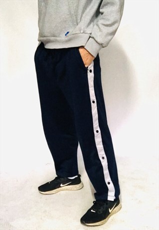 popper tracksuit bottoms