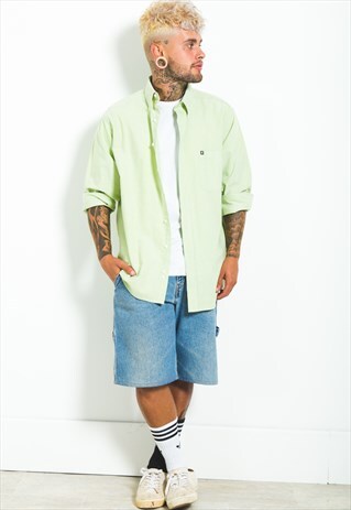 VINTAGE 80S CHAPS SHIRT BY POLO RALPH LAUREN / S6407