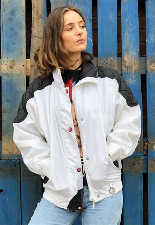 VINTAGE WHITE CAMPRI JACKET