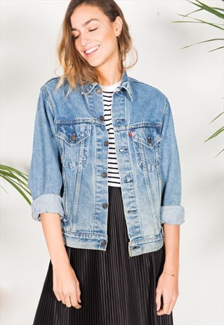 VINTAGE 80S LEVI'S DENIM JACKET / 0004 / 403