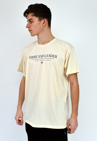 G&G UNISEX NATURAL LTD S/S TEE