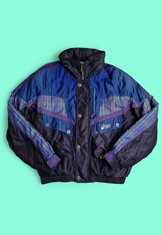 VINTAGE 80'S 90'S ASICS UNISEX OVERSIZED WINTER SKI JACKET