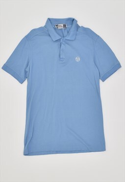 Vintage 00's Y2K Sergio Tacchini Polo Shirt Blue