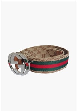 Vintage Y2K Gucci Double Sided Monogram Belt