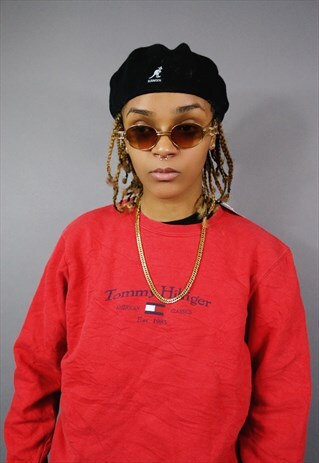 TOMMY HILFIGER CREW NECK JUMPER SWEATER SWEATSHIRT