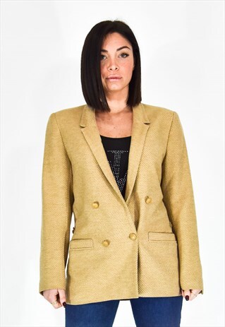 GIANNI VERSACE VINTAGE BEIGE JACKET