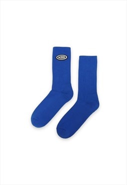 Blue-lagoon socks