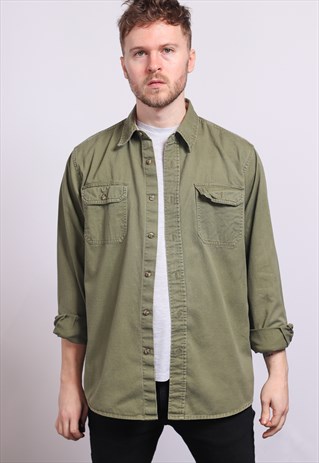 VINTAGE WRANGLER SHIRT GREEN