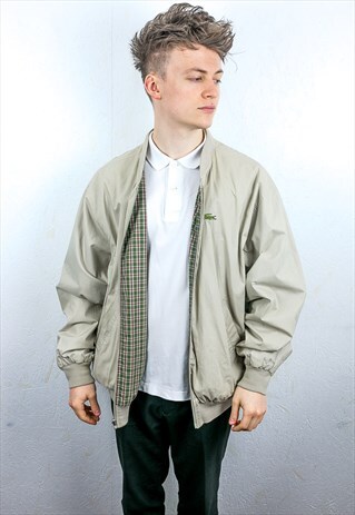 VINTAGE LACOSTE REVERSIBLE JACKET