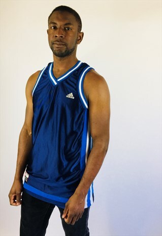 ADIDAS EMBROIDERED BASKETBALL JERSEY VEST